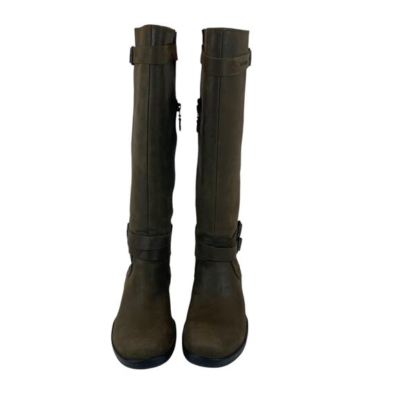 Columbia Jessa Tall Leather Waterproof Boots Women's Size 7 - Picture 2 of 11